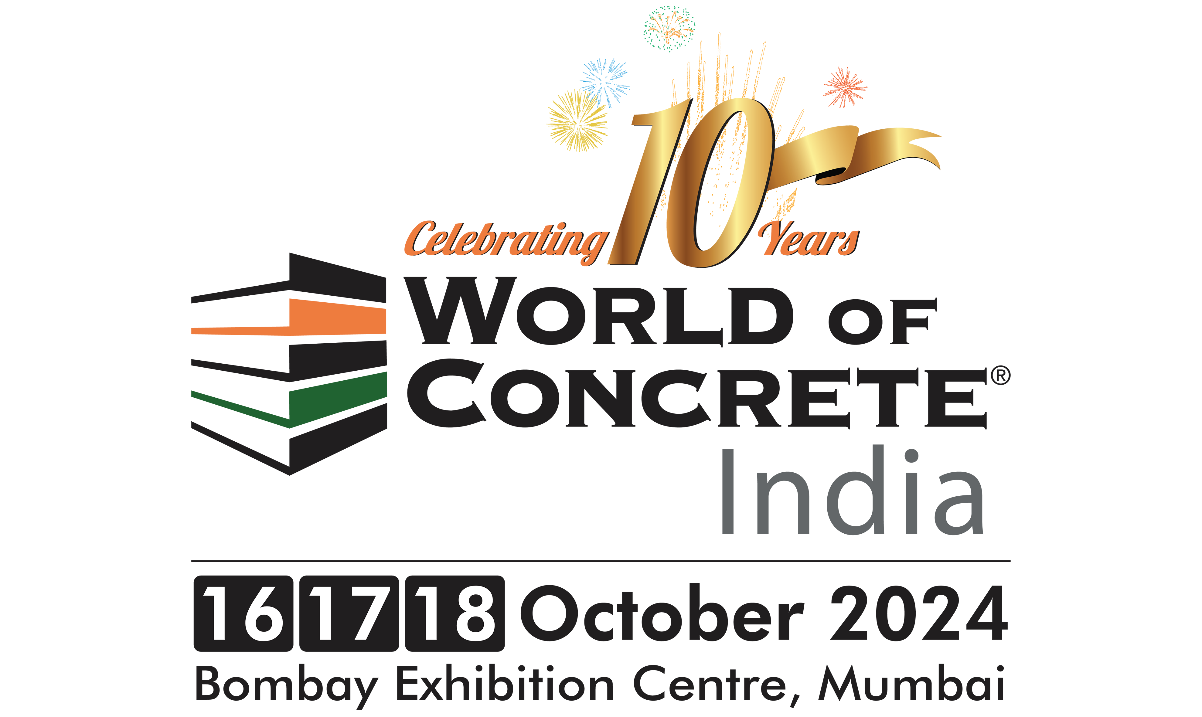 World of Concrete India 1618 October 2024 NESCO, Mumbai